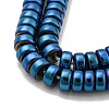 Electroplated Synthetic Non-magnetic Hematite Beads Strands G-K361-A03-03-3