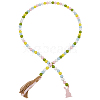 Wood Beads Pendant Decorations DIY-WH0888-777B-04-1