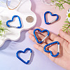 5Pcs Zinc Alloy Spring Gate Rings FIND-TA0009-73D-6