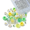 DIY Round Acrylic & Plastic Beads Bracelets Making Kits DIY-FS0006-49-3