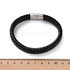 Braided Leather Cord Bracelets BJEW-I200-08-5