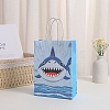 Summer Printed Paper Gift Tote Bags with Handles PW-WG5B93C-03-1