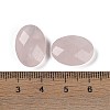 Natural Rose Quartz Cabochons G-O175-15A-01-3