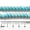 Dyed Natural Howlite Beads Strands G-G023-A01-01A-5