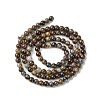 Natural Pietersite Beads Strands G-K365-C03-01-3