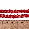 Transparent Glass Beads Strands GLAA-Q118-01A-B10-4