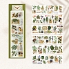 6 Sheets Plant Flower Series Washi Stickers PW-WG85DBD-03-1