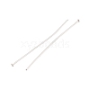 Tarnish Resistant Stainless Steel Flat Head Pin Jewelry Findings X-STAS-E023-0.6x35mm-2