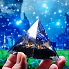 Orgonite Pyramid Resin Display Decorations TREE-PW0001-63B-5