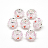 Handmade Lampwork European Beads LAMP-Q029-03J-1