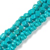 Synthetic Howlite Beads Strands G-A211-19-1