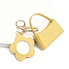 Portable Imitation Leather Bag Keychain PW-WGB9938-05-1