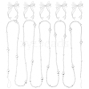 ABS Plastic Imitation Pearl Party Decorations HJEW-PH02544-1