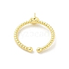 Brass Cup Peg Open Cuff Ring Settings LS-KK-G518-02G-02-3