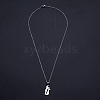 Non-Tarnish 201 Stainless Steel Pendants Necklaces NJEW-S105-JN665-45-1-2