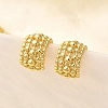 Rack Plating Brass Cuff Earring KK-B077-35G-4