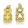 Real 18K Gold Plated Brass Pendants KK-L206-001A-G-2