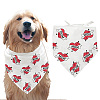 Cotton Dog's Kerchief AJEW-WH0503-031-1