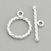 Sterling Silver Toggle Clasps STER-S002-62-1