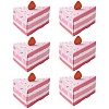 Cardboard Paper Triangle Cark Shaped Packaging Boxes for Candy LS-CON-CJC0001-02A-1