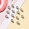 Zinc Alloy Lobster Claw Clasps PALLOY-YW0001-12B-8