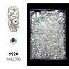 Flat Back Glass Rhinestone Nail Art Decoration Accessories MRMJ-Q075-SS20-02-1