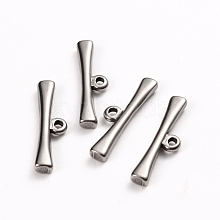 304 Stainless Steel Toggle Clasps Parts STAS-D142-06C-P