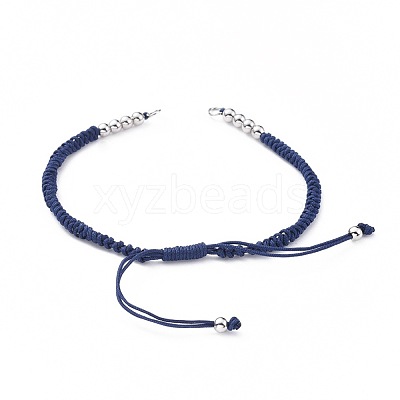 Adjustable Nylon Thread Bracelet Making AJEW-JB00513-1