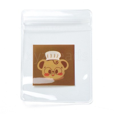 Rectangle Plastic Zip Top Candy Bag OPP-M004-03D-1