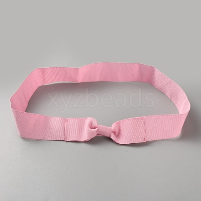Women's Faux Suede Bowknot Stretchable Hat Band AJEW-WH0696-082D-1