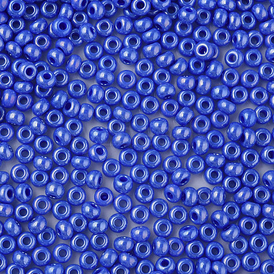 8/0 Czech Opaque Glass Seed Beads SEED-N004-003A-25-1