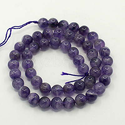 Natural Chevron Amethyst Beads Strands G-S028-1