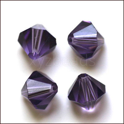 Imitation Austrian Crystal Beads SWAR-F022-4x4mm-539-1