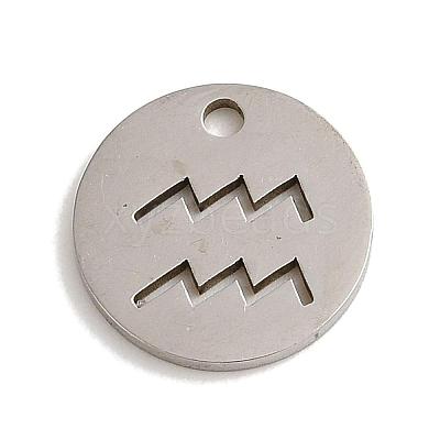 Non-Tarnish 201 Stainless Steel Charms STAS-E217-10P-07-1