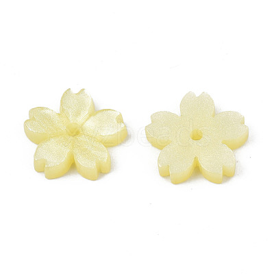 Opaque Acrylic Beads LS-SACR-S273-31G-1