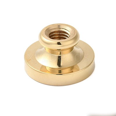 Golden Tone Wax Seal Brass Stamp Heads LS-AJEW-U008-03G-18-1