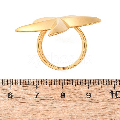 304 Stainless Steel Cuff Rings RJEW-D306-20G-1
