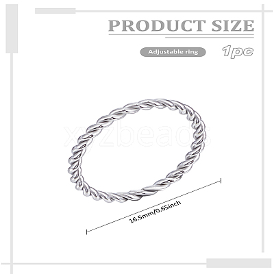 1Pc Brass Rhinestone Open Cuff Ring for Women RJEW-LP0002-49-1