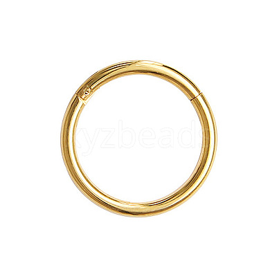 316L Surgical Stainless Steel Hoop Cartilage Earrings WGB51CA-53-1