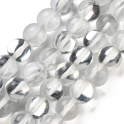 Transparent Glass Beads GLAA-B022-8mm-15-1