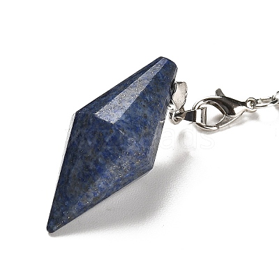 Natural Lapis Lazuli Pointed Dowsing Pendulums G-F763-05P-05-1