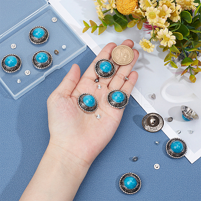 10 Sets Alloy Decorative Rivets DIY-GF0006-59-1