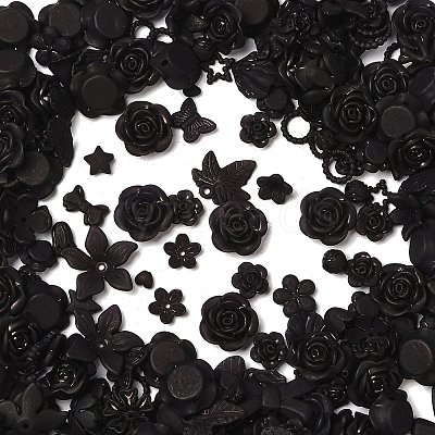 Frosted Transparent Acrylic Beads OACR-U006-03G-1