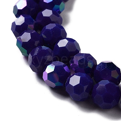 Opaque Glass Beads Strands EGLA-A035-P8mm-L09-1