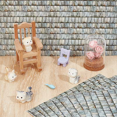 Paper Wallpaper Mini Model DIY-WH0899-891E-1