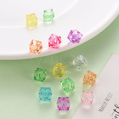 Transparent Acrylic Beads X-TACR-Q259-12mm-V-1