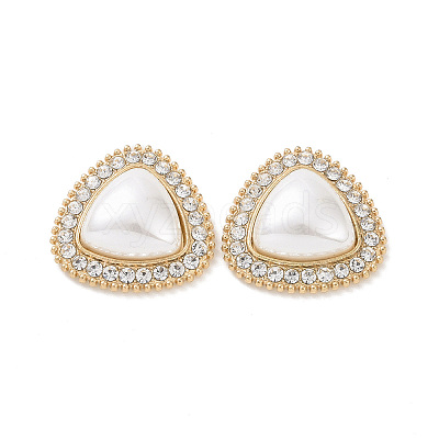 ABS Imitation Pearl Cabochons PALLOY-E026-01G-1