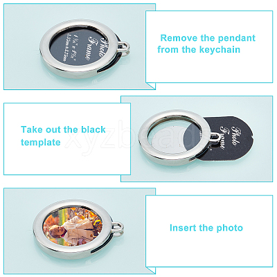Alloy Pendants Keychain KEYC-CA0001-20-1