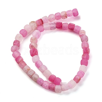 Natural Weathered Agate Beads Strands G-NH0038-01D-1
