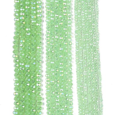 Electroplate Glass Beads Strands EGLA-A044-J8mm-B01-1